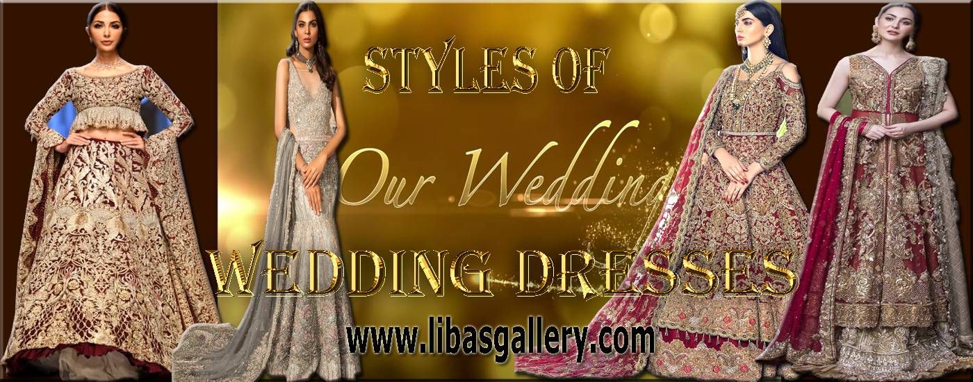 simple wedding dresses pakistani