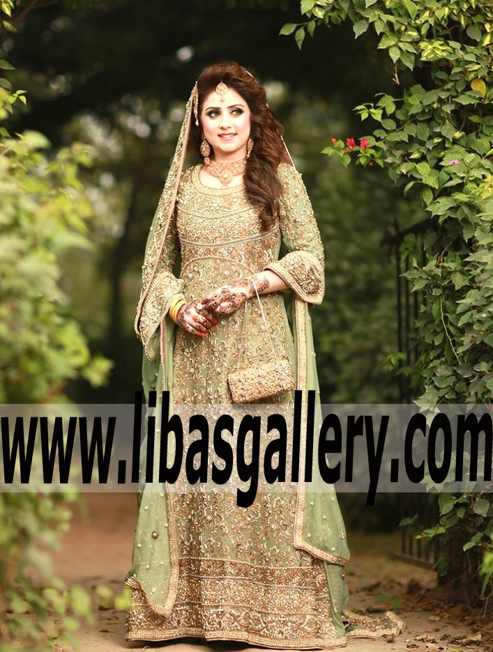 Pakistani Wedding Lehengas Collection 2018 2019 Mehdi Wedding
