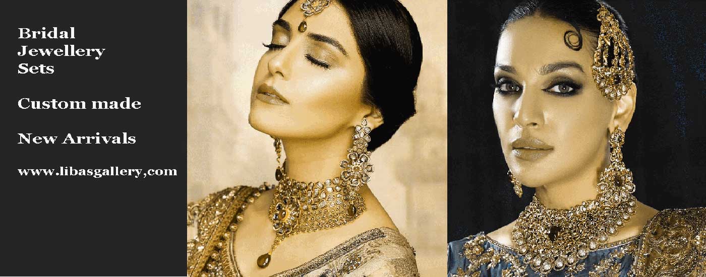 latest wedding jewelry sets custom made 925 sterling silver gold plated for nikah walima mehndi uk usa canada dubai australia