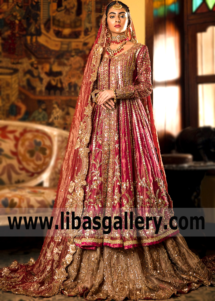 sharara lehenga bridal