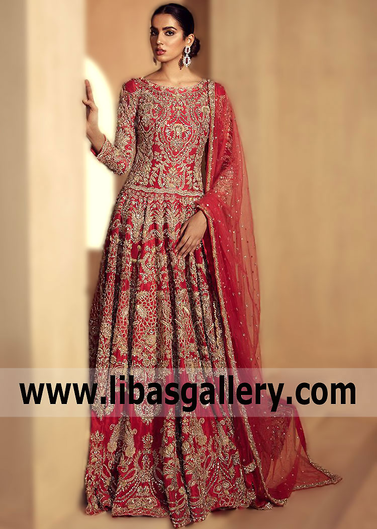 You will be the most charming bride Saira Shakira. Its Red shade will distinguish you among all brides, and the fabric with gentle luster will attract to itself the enthusiastic views of others. In addition, Saira Shakira Wedding Maxi Indian Maxi Rapids Illinois US Traditional Bridal Maxi Dresses will help create a unique image, worthy of the royal palace.