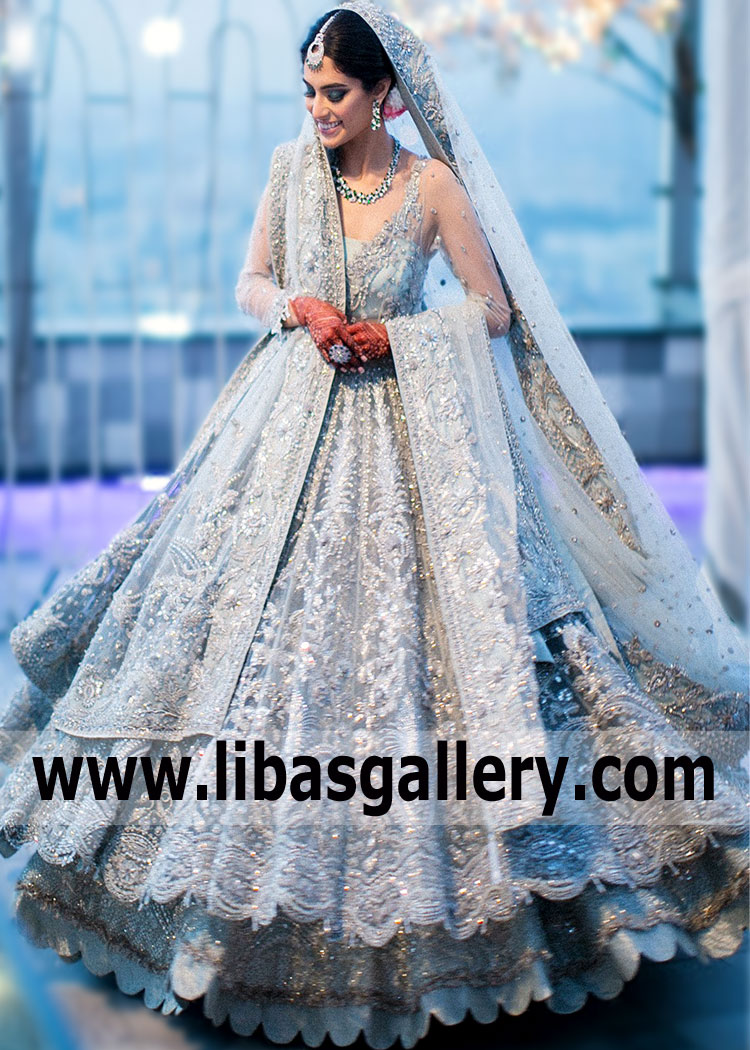 wedding gowns styles pakistani