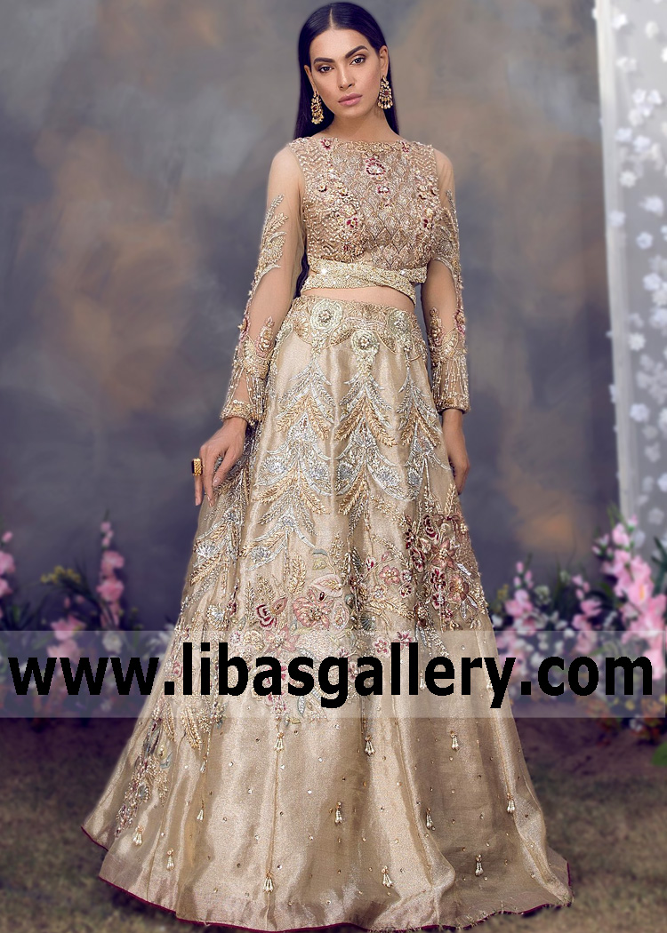 Browse our gorgeous pakistani wedding dresses by style and silhouette! Our Shiza Hassan bridal Evening Dress Silhouettes include voluminous lehenga, mermaid lehenga, A-line lehenga and sharara, gharara, Maxi, Anarkali, gown. Find yours Fashion Style 2021 Lehenga skirt Farmington Hills Michigan MI USA for Party and Evening Events!