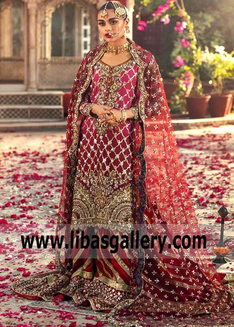 Get the lowest price on Annus Abrar Latest bridals wear, wedding dresses, Festive Formals, Formals collection, Luxury Pret, semi formal, bridals and off the ramp collection. This is our love - the Annus Abrar dress is very gorgeous, its brilliance just fascinates. Just a luxurious wedding dress royal cut, embellishments will advantageously emphasize your figure. In it you will be extraordinary.