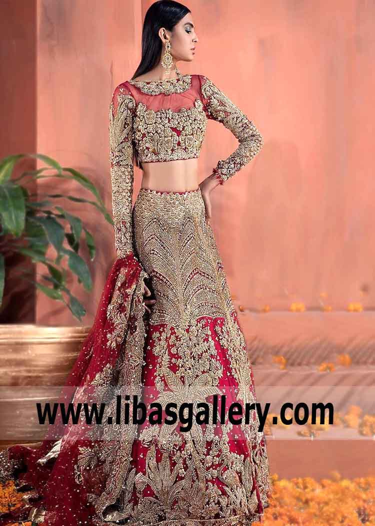 There`s no better time to introduce a new fresh, glamorous, and showstopping bridal brand. Ladies, I would like to introduce Shiza Hassan, the new bridal brand taking over the industry with their bespoke designs, and New Era of Traditional Bridal Wear Designer Lehenga Sharara Gharara Wedding Gown for Beautiful Brides.