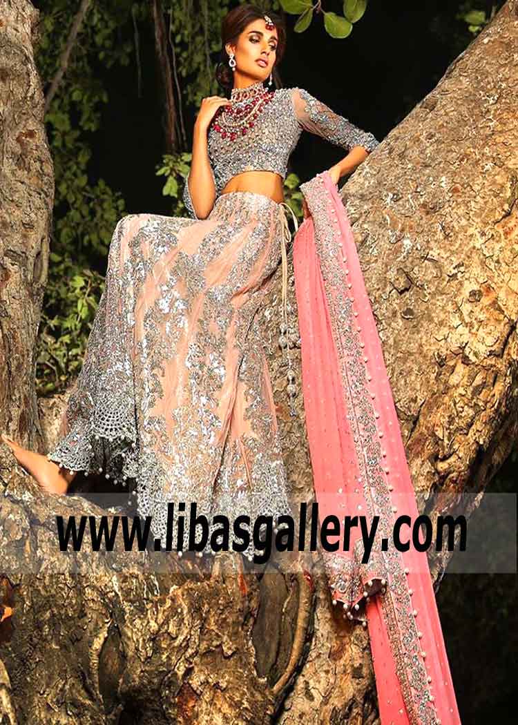 The collection of wedding dresses 2019/2020 from Sobia Nazir. We accept orders for bulk purchases, individual conditions and favorable prices for wedding Formal & Evening Shalwar Kameez Designer Anarkali Suits Wedding Lehenga Gharara Sharara Anarkali Lawn Suits and Party dresses.
