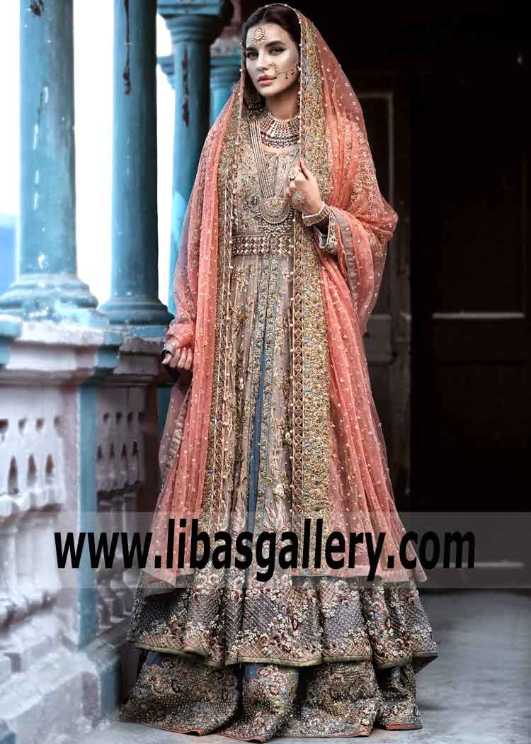 We are the exclusive distributor of the new Umsha by Uzma Babar wedding dress brand for the UK USA Canada Australia. High quality from great price. If you would like to offer these beautiful Shalwar Kameez Designer Anarkali Suits Wedding Lehenga Gharara Sharara Anarkali Lawn Suits dresses made of quality materials in our Boutique, do not hesitate to contact us.