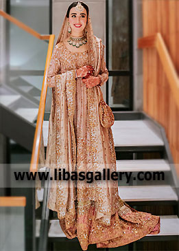 fancy wedding dresses pakistani