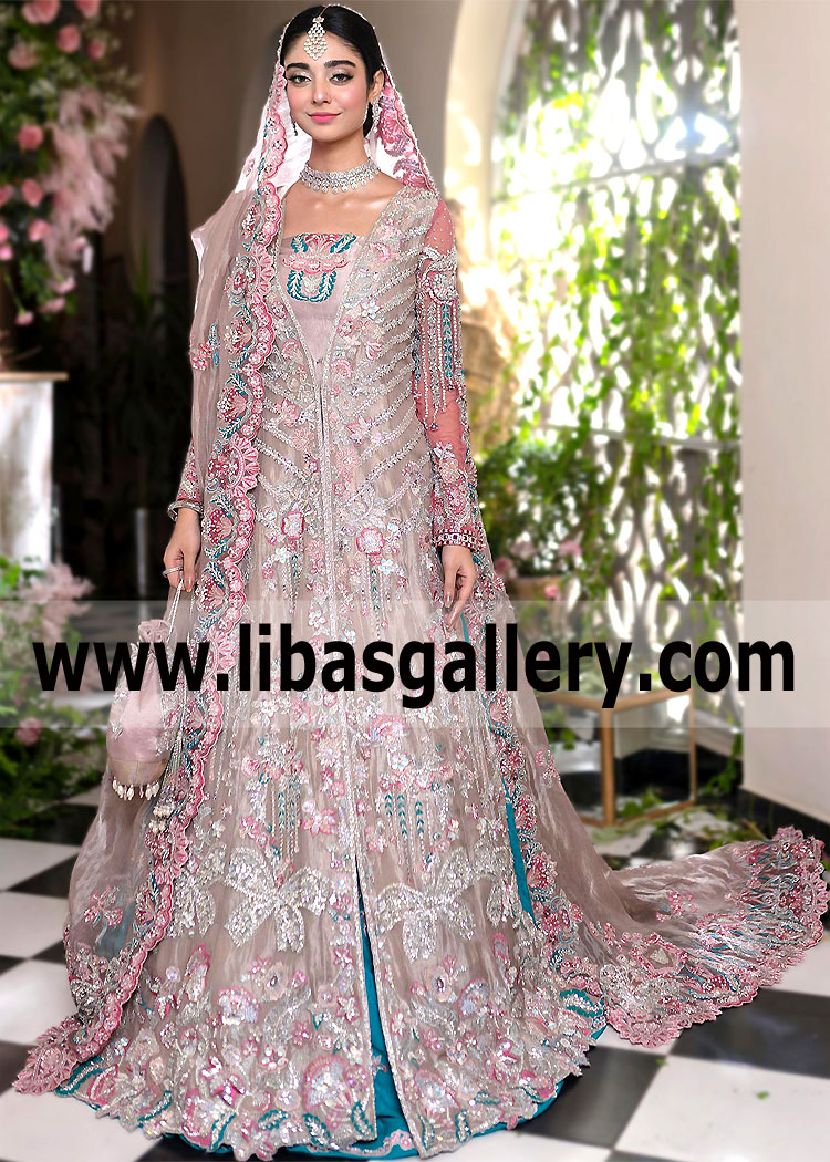 Latest Ammara Khan Bridal Dresses Bellerose New York NY US Designer Bridal Lehenga with Price