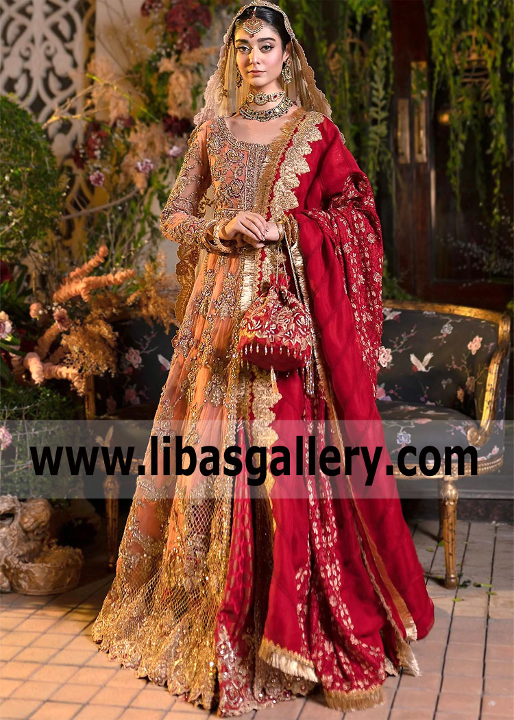 Ammara Khan Wedding Pishwas for Brides USA Designer Wedding Pishwas Iselin New Jersey USA