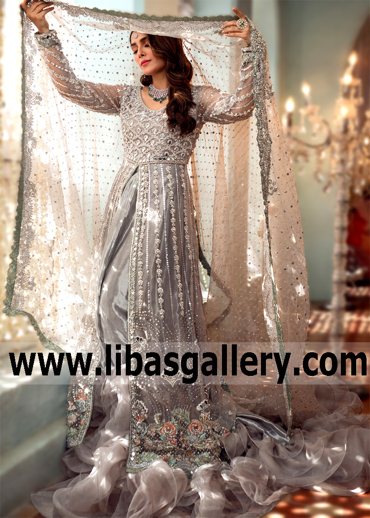 Pakistani Bridal Pishwas Bellerose New York USA Latest Bridal Pishwas Designs