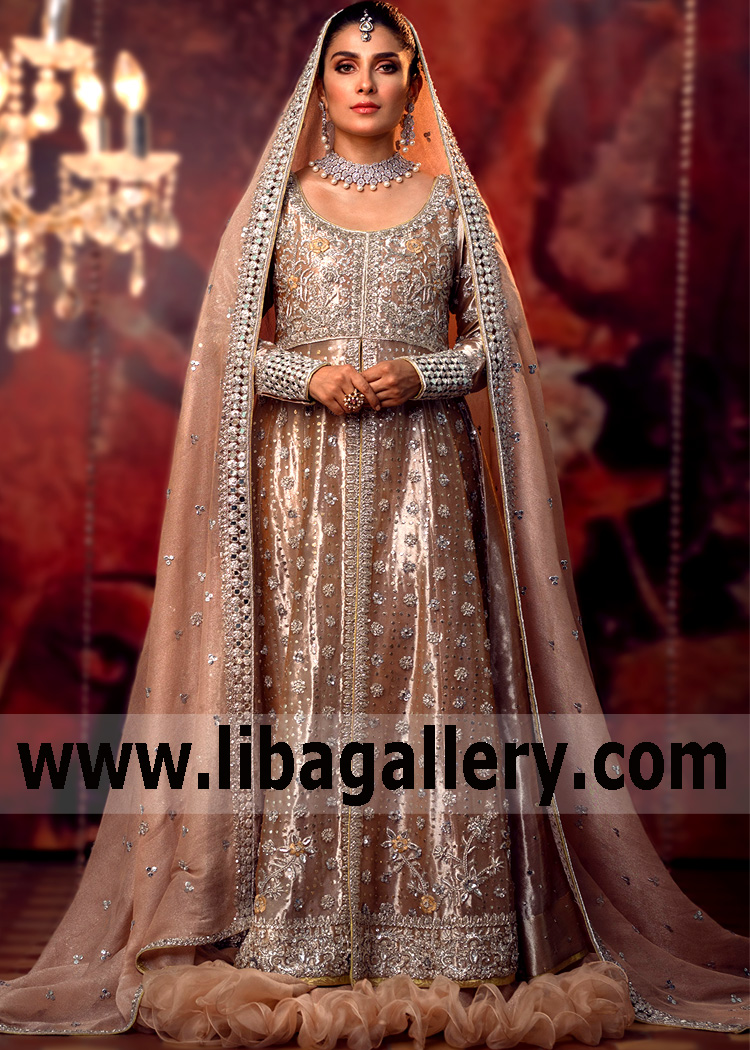 Pakistani Bridal Pishwas Dress by Annus Abrar Sydney, Perth, Melbourne, Australia