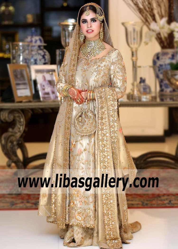 latest reception dress