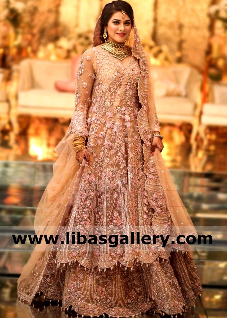 heavy anarkali lehenga
