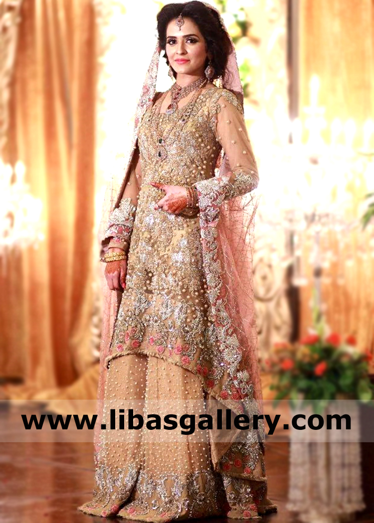 bridal sharara dress