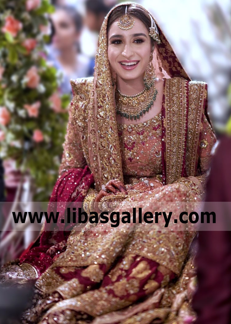 Voguish Lehenga Bridal Dresses Toronto Canada Dr Haroon Wedding Bridal Collection