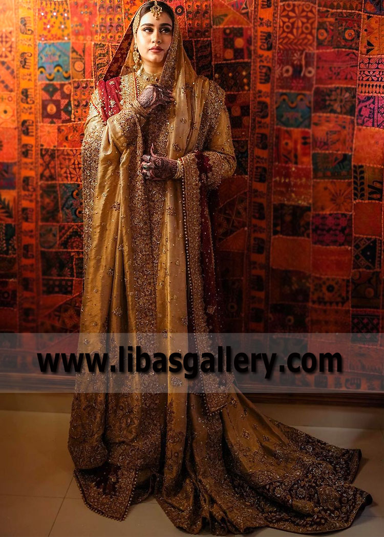 Wedding Gharara Dresses Pakistan Gharara Suits Chesapeake Virginia USA Dr Haroon Bridal Collection