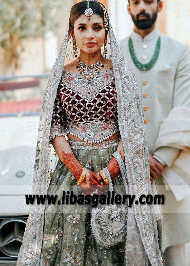 Tena Durrani Bridal Lehenga Dresses Jersey City New Jersey USA Bridal Dresses