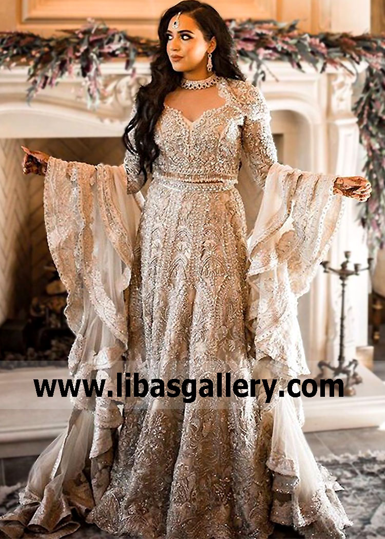 Pakistani Bridal Lehenga San Francisco CA USA Suffuse by Sana Yasir Lehenga Bridal Collection