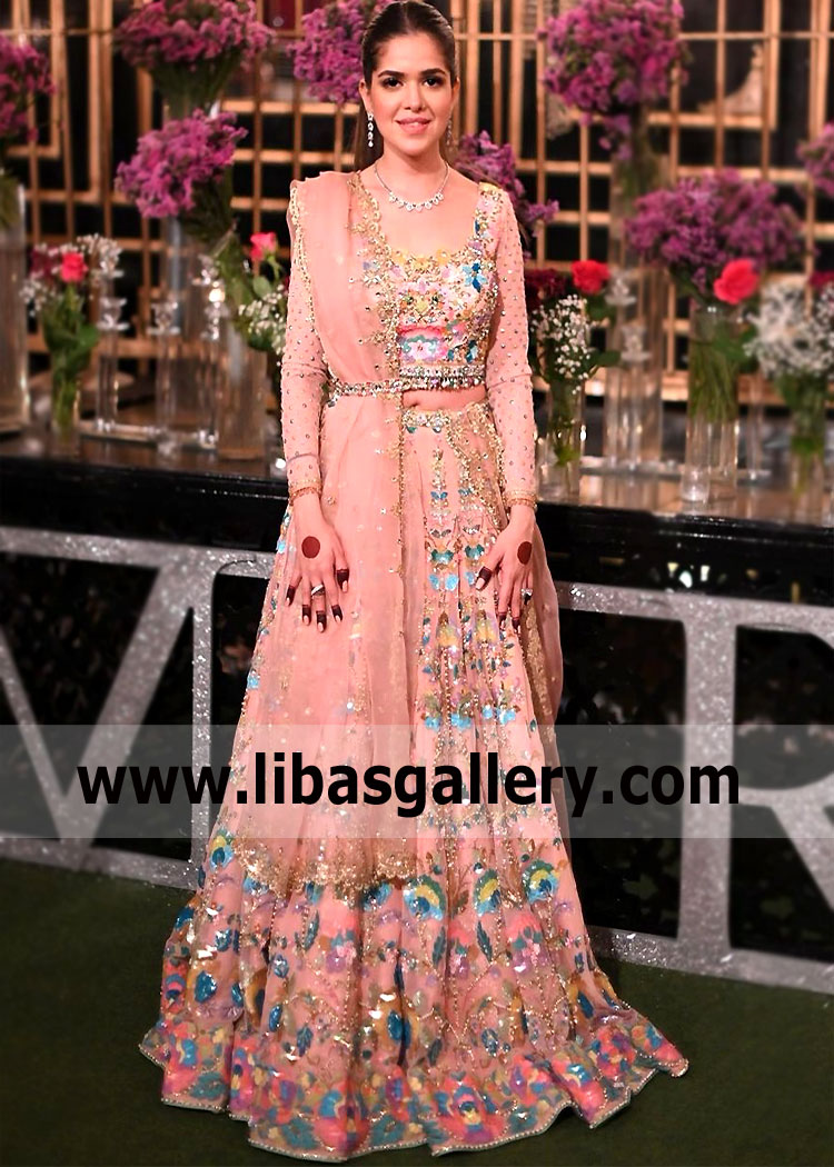 Nomi Ansari Walima Bridal Lehenga UK USA Canada Nomi Ansari Bridal Dresses for Walima