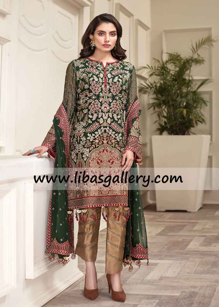 latest chiffon dresses