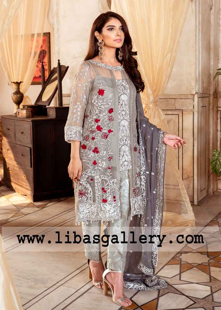 organza designer suits