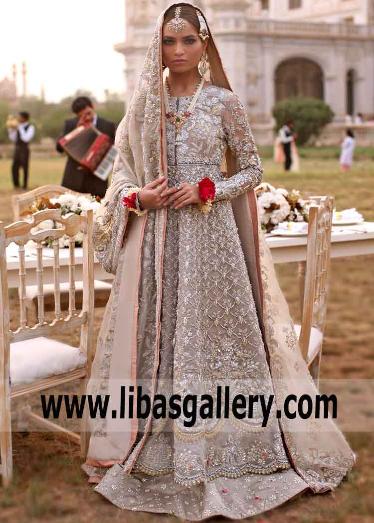 Pakistani Reception Dresses UK USA Canada Elan Valima Wedding Dresses Lehenga for Walima