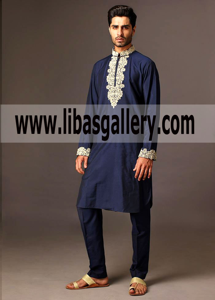 Buy Kurta and Shalwar Kameez Online in Pakistan from store on custom size Men kurta Collection Glasgow UK