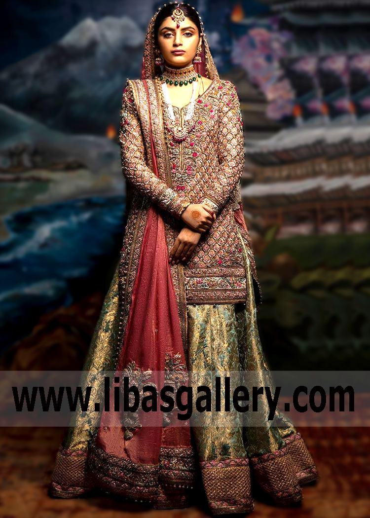 Pakistani Wedding Dresses Paris France 