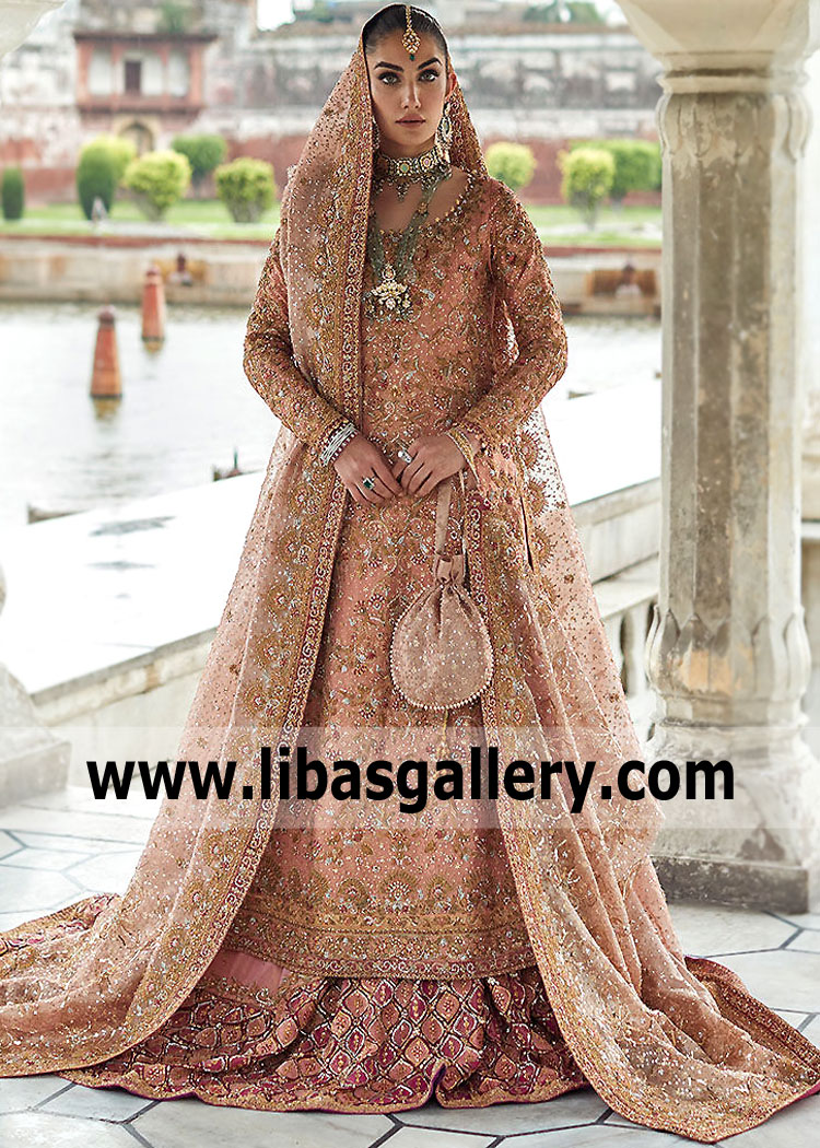 Latest Bridal Lehenga Dresses San Francisco California Farah Talib Aziz Wedding Dresses Reception Bridal Dresses