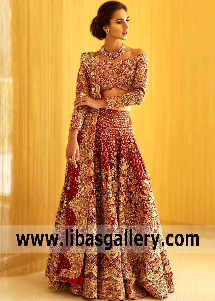 Faraz Manan Bridal Lehengas Chicago Illinois IL USA Designer Bridal Lehenga Shops