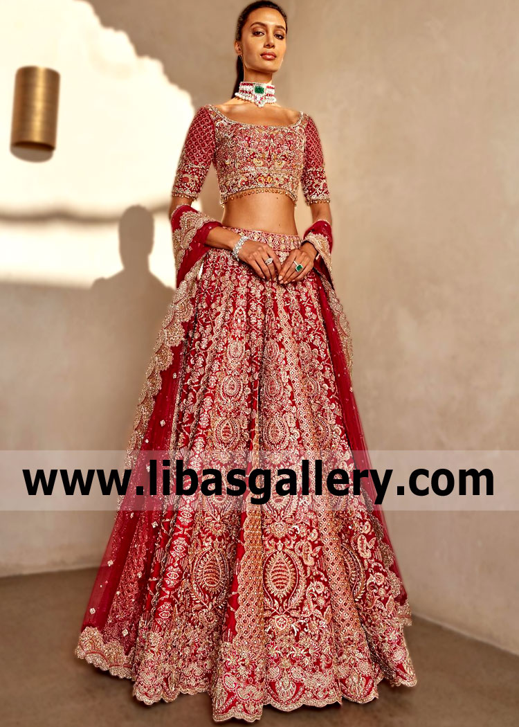 New Faraz Manan Bridal Lehenga Dress Pakistani Bridal Lehenga Dress Latest Bridal Wear