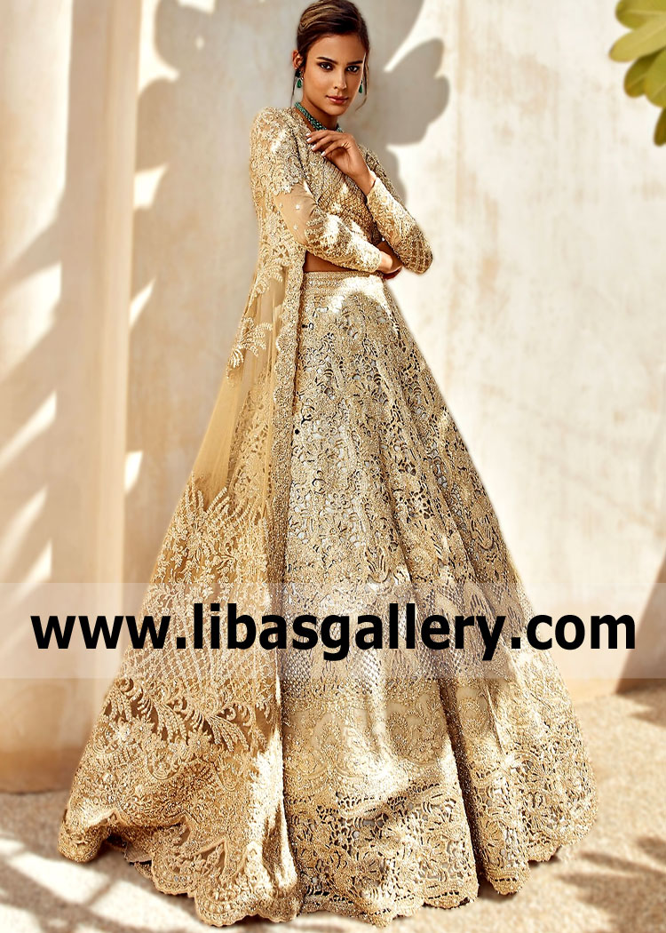 Faraz Manan Bridal Lehenga UK USA Canada Faraz Manan Studio Bridal Lehenga Collection Bridal Wear