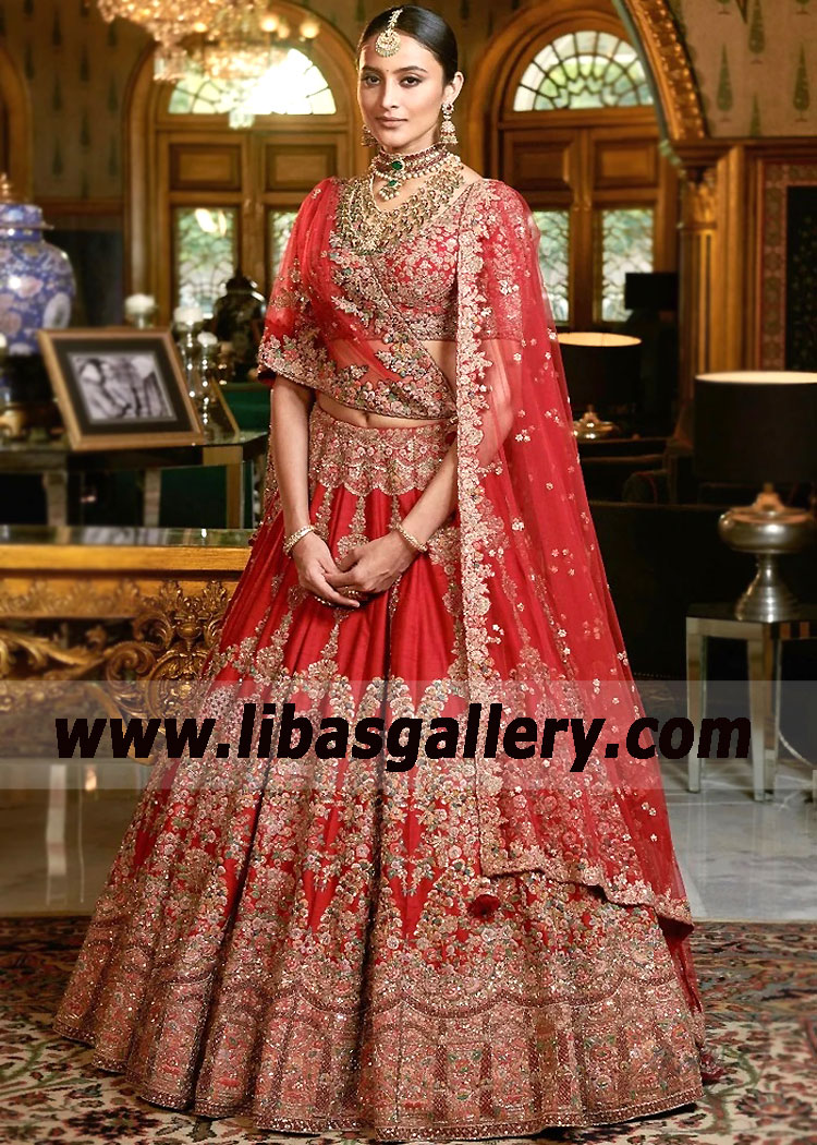 Indian Bridal Wear Yonkers New York USA Latest Bridal Lehenga Dresses