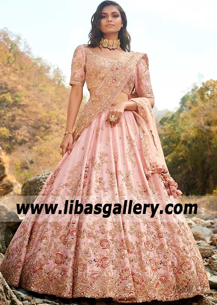 Latest Reception Dresses Indian Bridal Lehenga Reception Bridal Dresses India