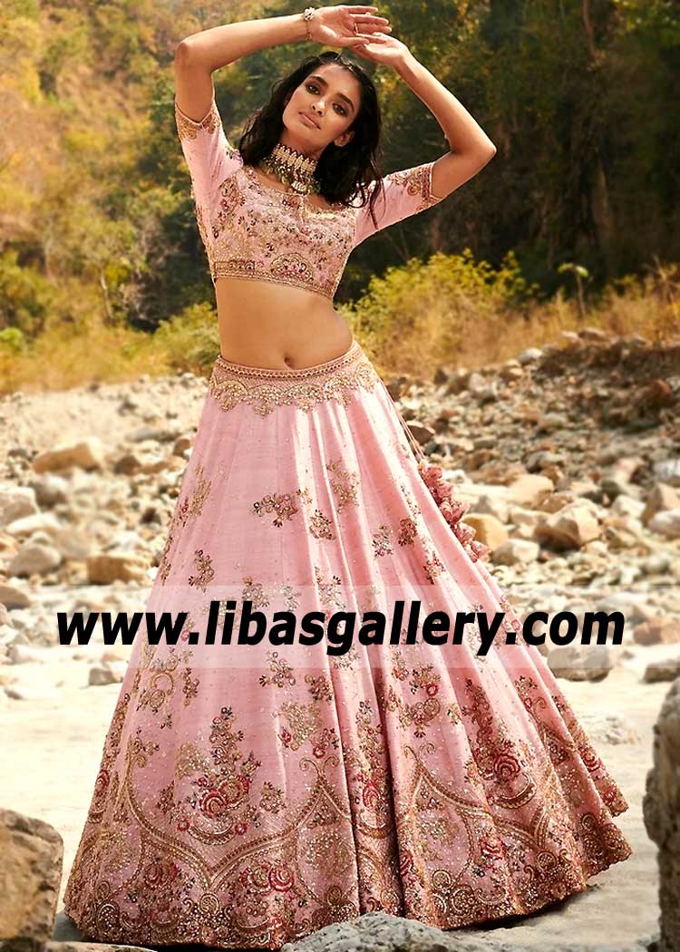 Bollywood Bridal Dresses Richmond Hill New York USA Indian Traditional Wedding Dresses Dolly J