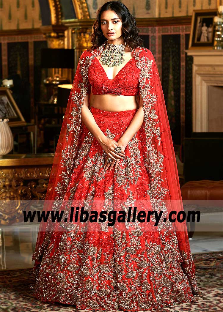 Latest Bridal Wear Bridal Lehenga Jersey City New Jersey NJ USA Dolly J Bridal Wear