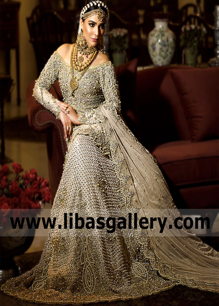 Pakistani Bridal Lehenga Best Bridal Lehenga UK USA Canada Australia Mehdi Couture Lehenga Suits
