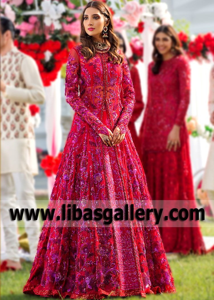 Indian Wedding Anarkali Lehenga Online Missouri City Texas USA Designer Nomi Ansari Wedding Lehenga Indian Wedding Anarkali Lehenga Online Missouri City Texas USA Designer Nomi Ansari Wedding Lehenga