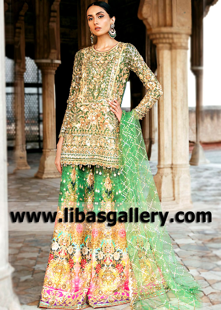 Nomi Ansari Lehenga for Bride Sister Lehenga for Groom Sister UK USA Canada Australia Lehenga Designs