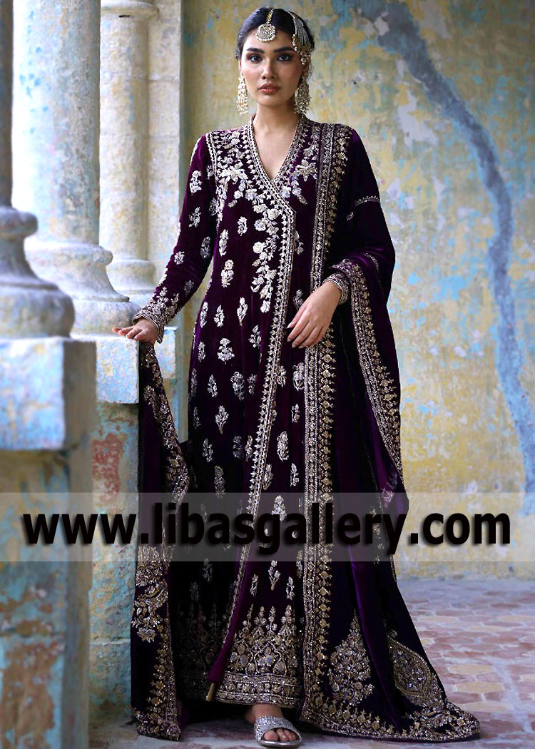 Nida Azwer Angrakha Suits Angrakha Dresses UK USA Canada Australia Angrakha Designs Collection Nida Azwer Angrakha Suits Angrakha Dresses UK USA Canada Australia Angrakha Designs Collection