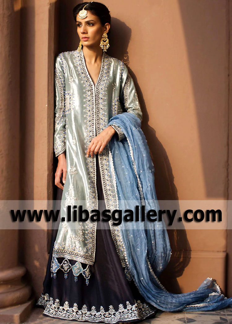 Pakistani Sharara Suits Saddle River New Jersey USA Nida Azwer Heavy Formal Collection Pakistani Sharara Suits Saddle River New Jersey USA Nida Azwer Heavy Formal Collection
