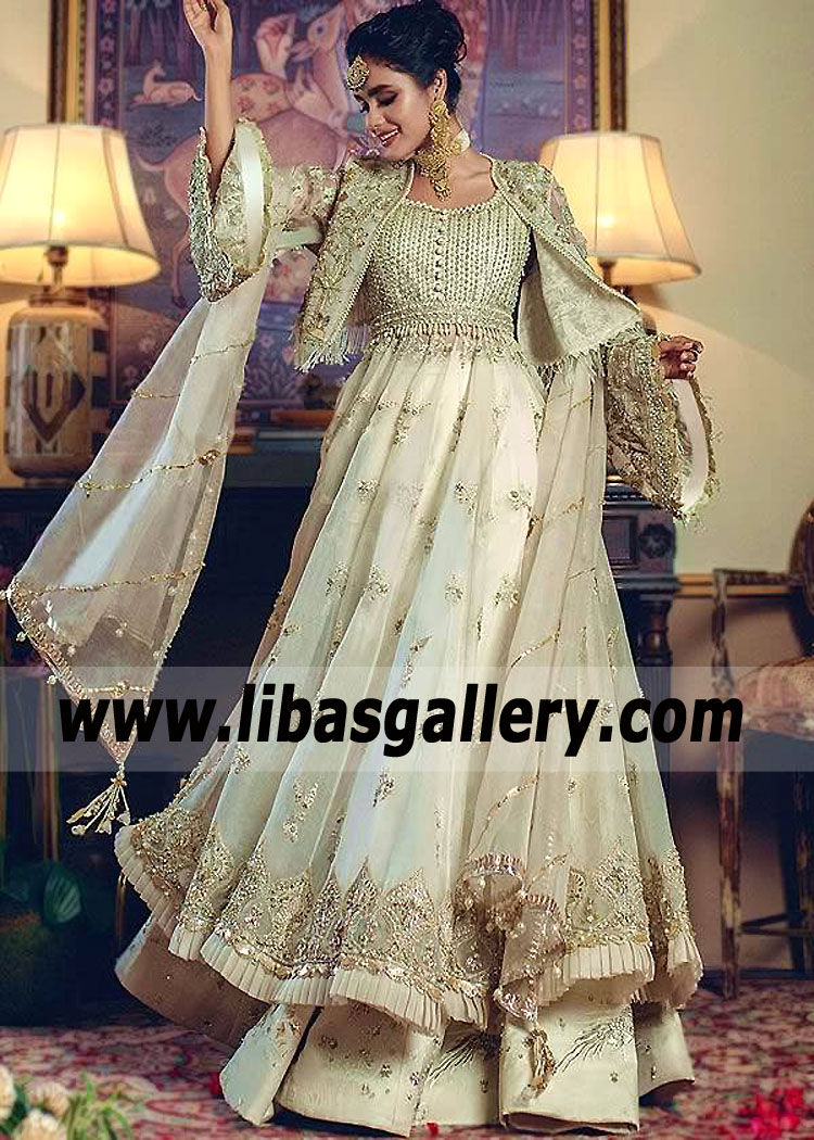 Latest Anarkali Suit With Embroidered Bolero Jacket Croydon England UK ELAN Anarkali Suit Latest Anarkali Suit With Embroidered Bolero Jacket Croydon England UK ELAN Anarkali Suit