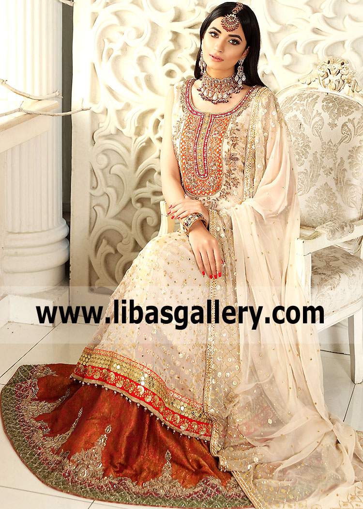 Latest Kalidar Anarkali Suits for Bride Sister and Cousin Barat Dresses St. Petersburg Florida USA