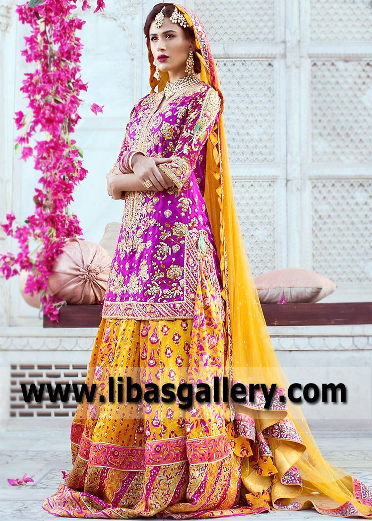 Sensational Lehenga Dress Designer Lehenga Dress Mehndi Mayun Dress Northridge California CA USA