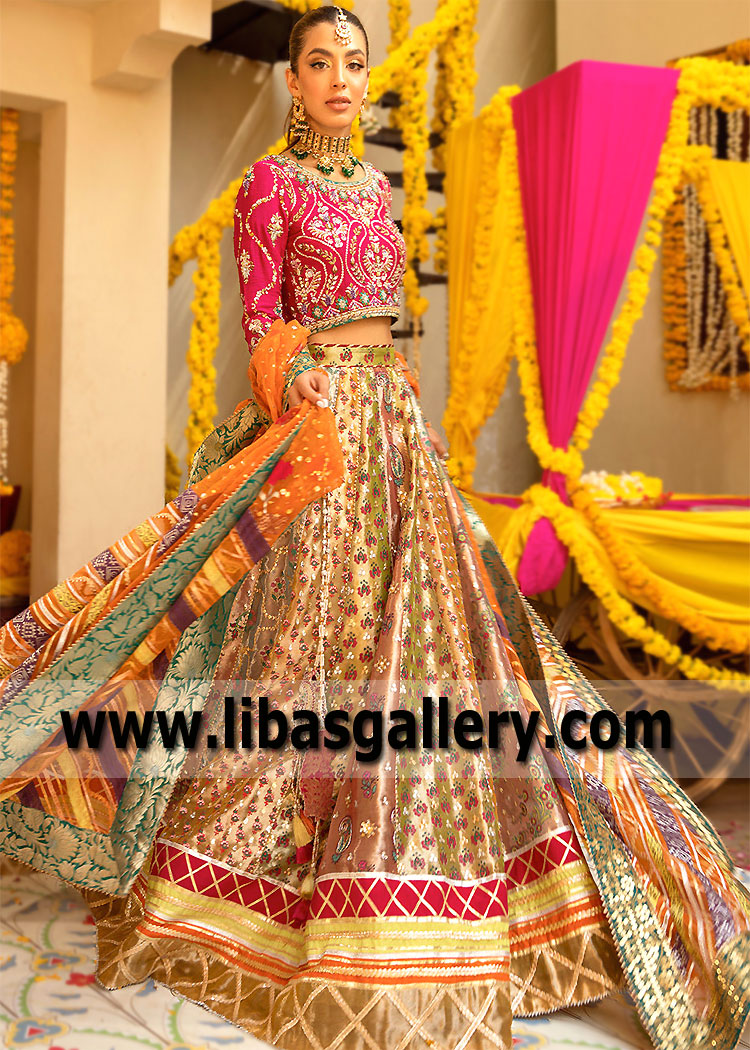 Pakistani Mehndi Formal Dresses Jersey City New Jersey USA Pakistani Mehndi Dresses