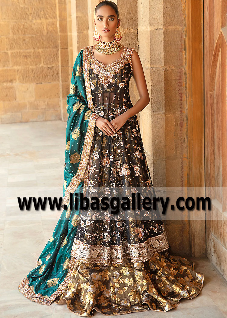 Pakistani Designer Anarkali for Bridal Party Event Formal Event Anarkali Modern Style Anarkali Pakistani Designer Anarkali for Bridal Party Event Formal Event Anarkali Modern Style Anarkali