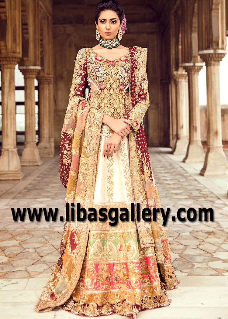 Traditional Bridal Lehenga Pakistan Philadelphia Pennsylvannia PA USA Designer Tena Durrani Lehenga Suits Traditional Bridal Lehenga Pakistan Philadelphia Pennsylvannia PA USA Designer Tena Durrani Lehenga Suits