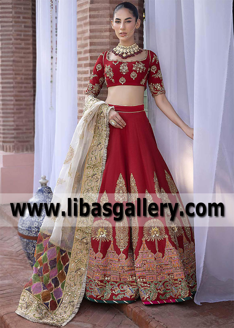 Pakistani Special Occasion Lehenga Choli Dresses Surrey England UK Formal, Nikah Eid Dresses Pakistan