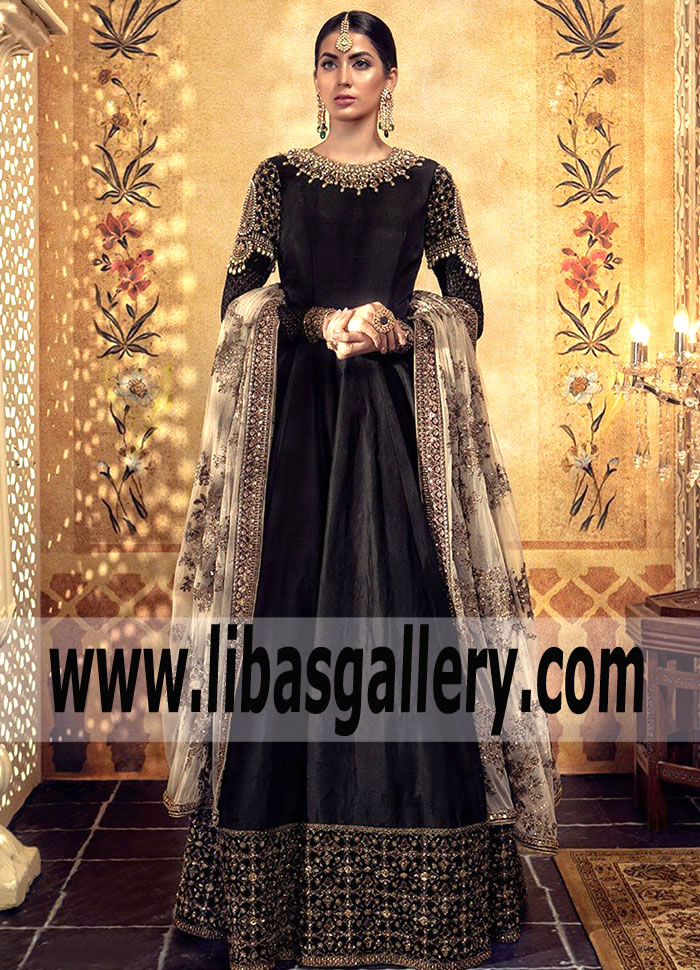 anarkali bridal dress